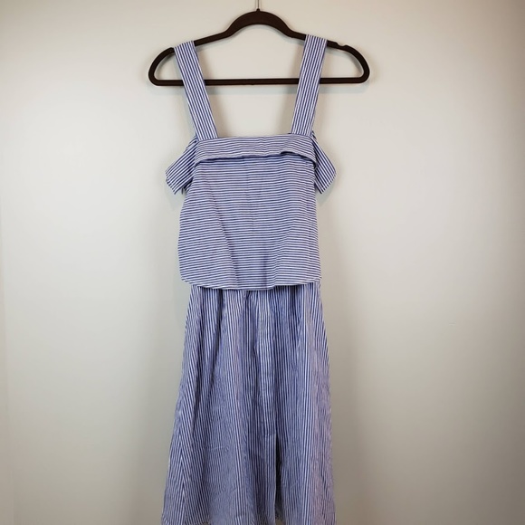 NWT Derek Lam 10 Crosby Tie Front Dress $395 SZ 6 - Picture 5 of 7